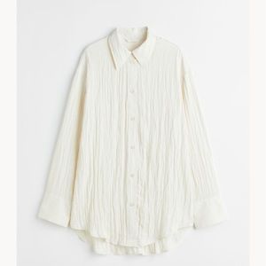 Crinkle Chiffon Shirt